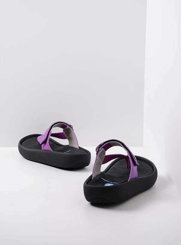wolky slippers 00821 peace 31660 fuchsia leer back