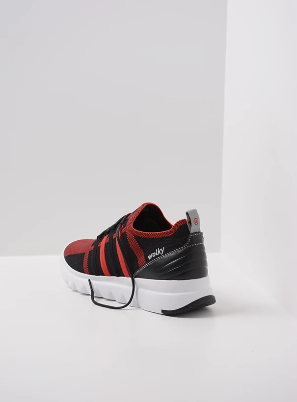 wolky sneakers 02125 mako 90500 rood back
