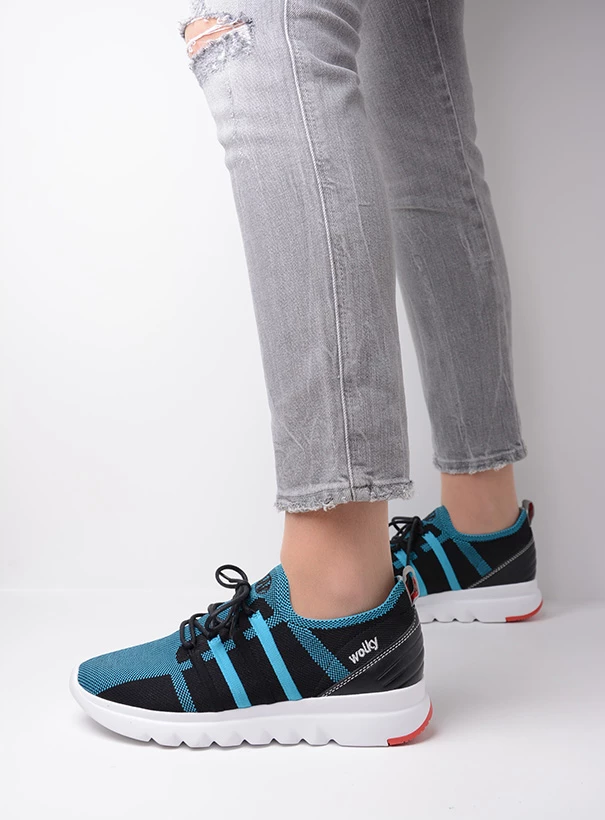 wolky sneakers 02125 mako 90760 turquoise sfeer