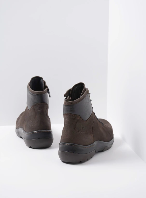 wolky extra comfort 03026 ambient 11305 donkerbruin nubuck back