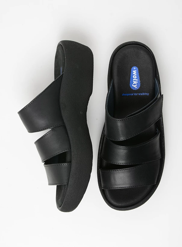 Frons Golven circulatie Koop jouw Wolky Aporia - zwart leer schoenen online