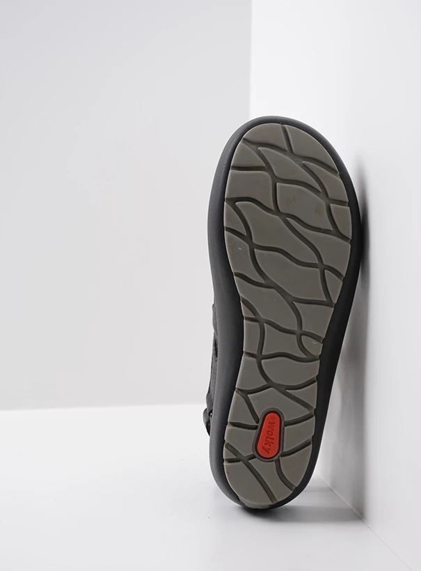 wolky sandalen 03333 brasillia 35000 zwart leer sole