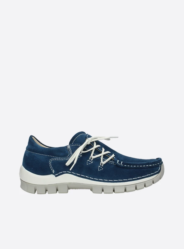 wolky extra comfort 04710 side 40820 denim blauw geolied suede