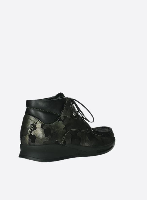wolky extra comfort 05903 three 14730 forest camouflage stretch nubuck back