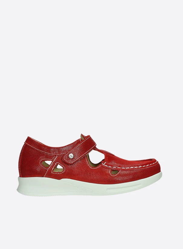 wolky extra comfort 05905 five 15570 rood zomer stretch nubuck