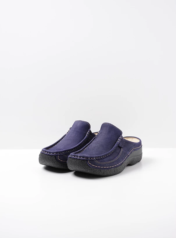 wolky extra comfort 06202 roll slide 13600 paars nubuck front