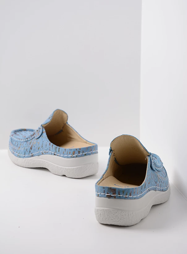 wolky extra comfort 06202 roll slide 41890 sky blauw suede back