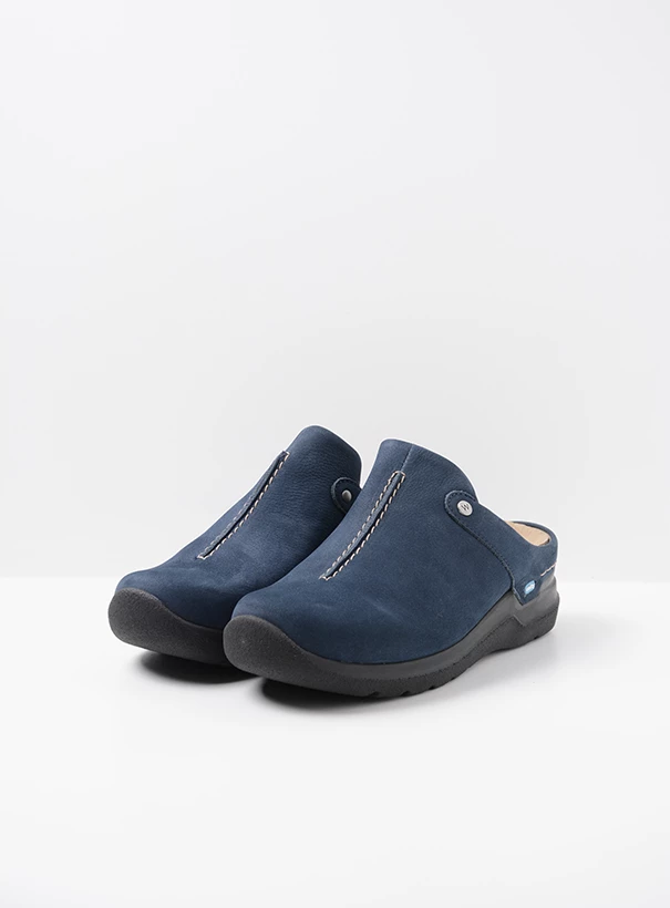wolky extra comfort 06625 holland db 98800 blauw nubuck front