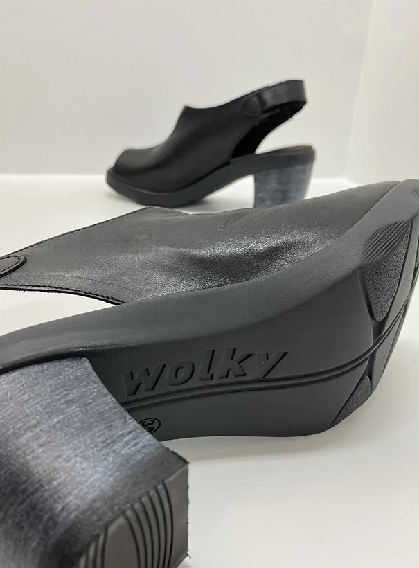 wolky sandalen 07427 tailback 20000 zwart leer detail
