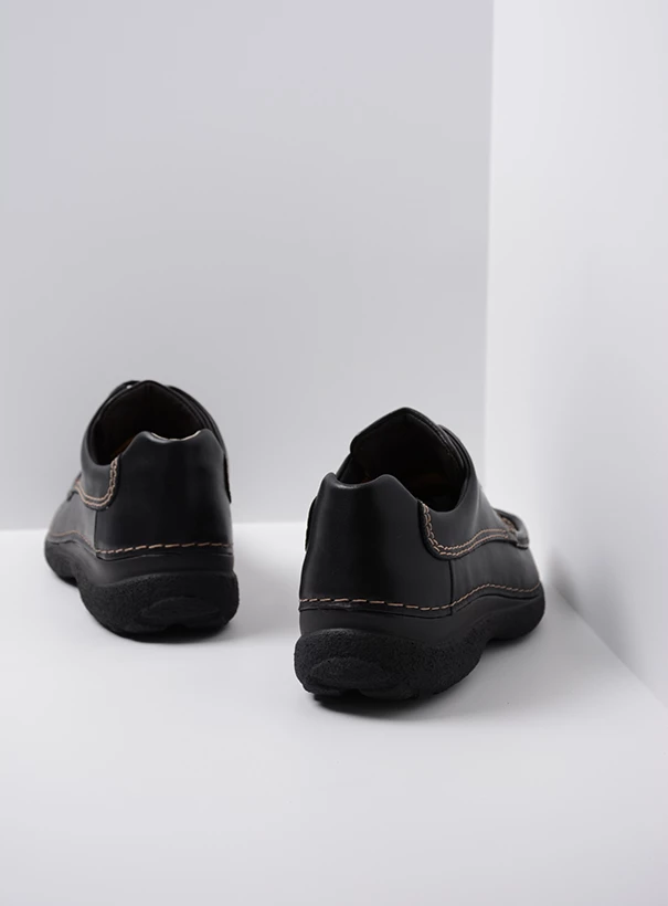Verpersoonlijking aantrekken Noordoosten Koop jouw Wolky Roll Shoe Men - zwart leer schoenen online