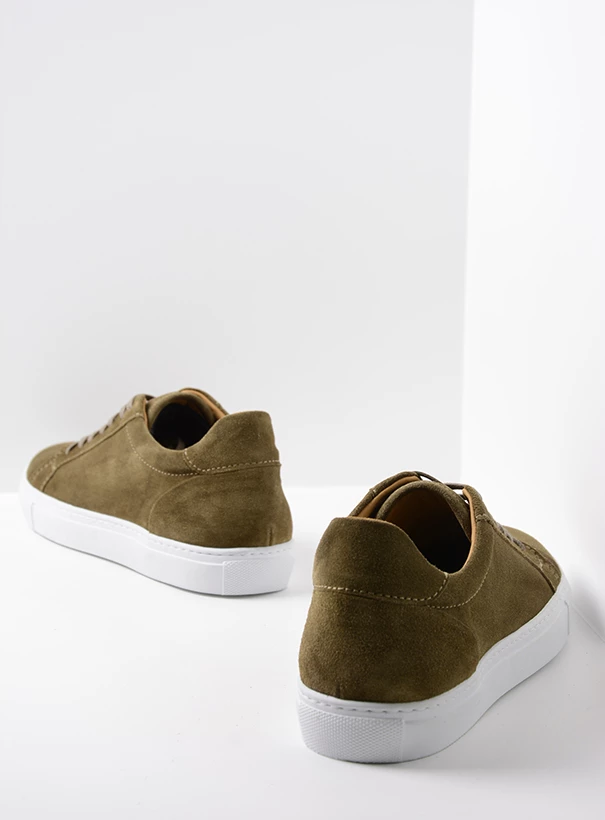 wolky sneakers 09483 forecheck 40150 donker taupe suede back